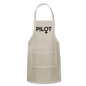 Pilot - Female - Black - Adjustable Apron - natural