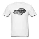 Hot Rod - Calligram - Unisex Classic T-Shirt - white