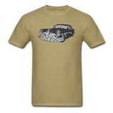 Hot Rod - Calligram - Unisex Classic T-Shirt - khaki