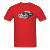 Hot Rod - Calligram - Unisex Classic T-Shirt - red