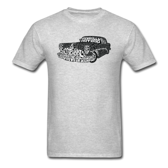 Hot Rod - Calligram - Unisex Classic T-Shirt - heather gray