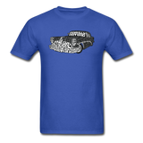 Hot Rod - Calligram - Unisex Classic T-Shirt - royal blue
