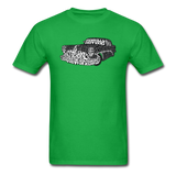 Hot Rod - Calligram - Unisex Classic T-Shirt - bright green
