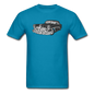 Hot Rod - Calligram - Unisex Classic T-Shirt - turquoise