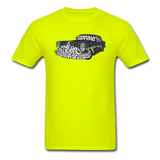 Hot Rod - Calligram - Unisex Classic T-Shirt - safety green