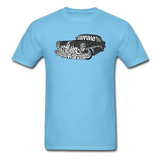 Hot Rod - Calligram - Unisex Classic T-Shirt - aquatic blue