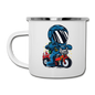 Astronaut - Bike - Camper Mug - white