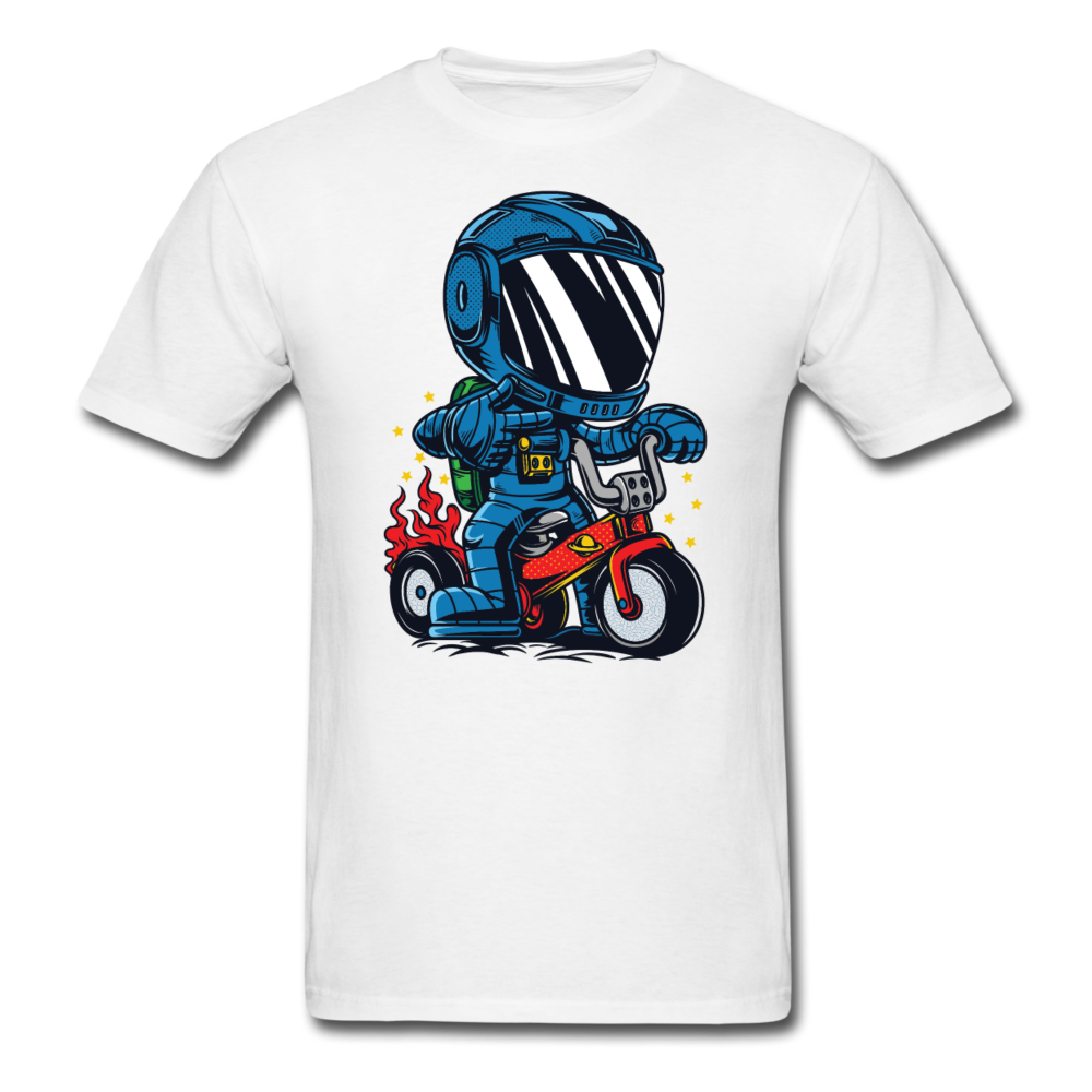 Astronaut - Bike - Unisex Classic T-Shirt - white