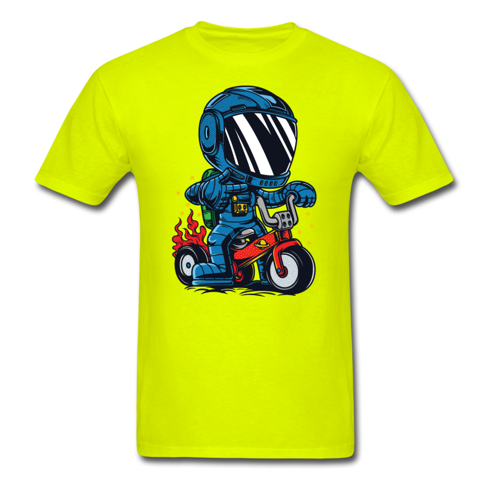 Astronaut - Bike - Unisex Classic T-Shirt - safety green