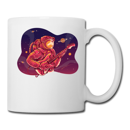 Astronaut - Guitar - Coffee/Tea Mug - white