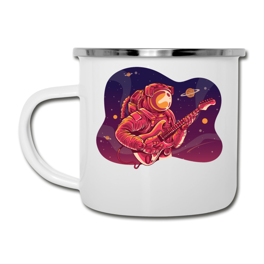 Astronaut - Guitar - Camper Mug - white