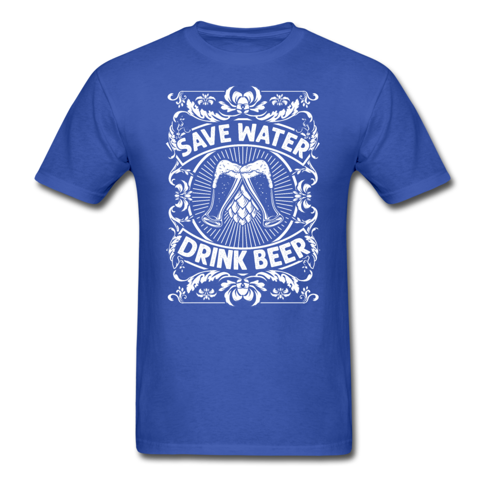 Save Water Drink Beer - Unisex Classic T-Shirt - royal blue