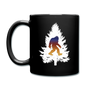 Big Foot - White Tree - Full Color Mug - black