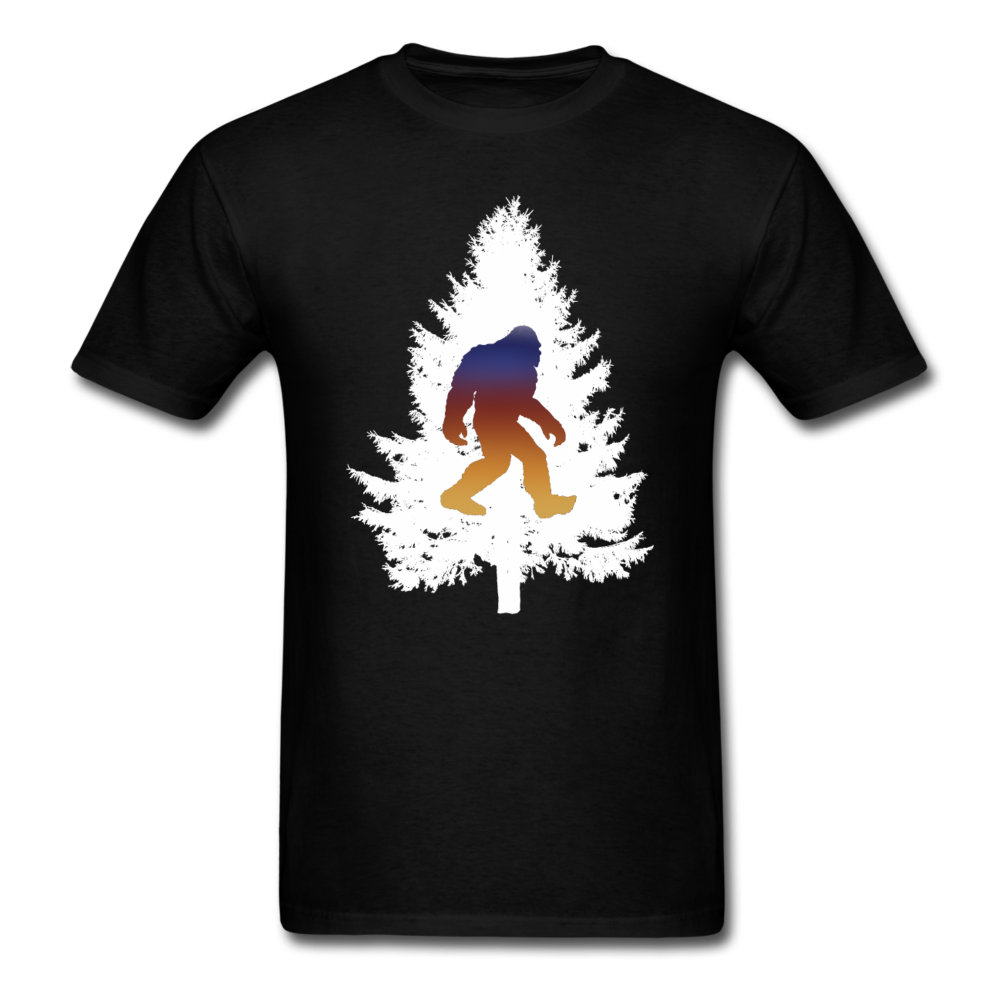 Big Foot - White Tree - Unisex Classic T-Shirt - black