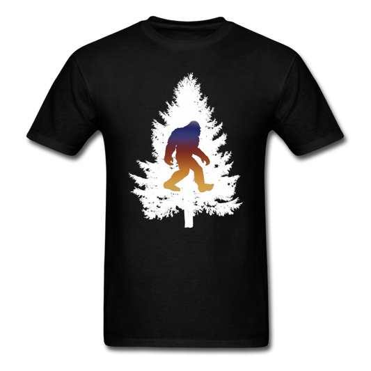 Big Foot - White Tree - Unisex Classic T-Shirt - black