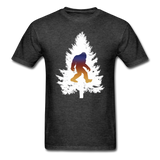 Big Foot - White Tree - Unisex Classic T-Shirt - heather black