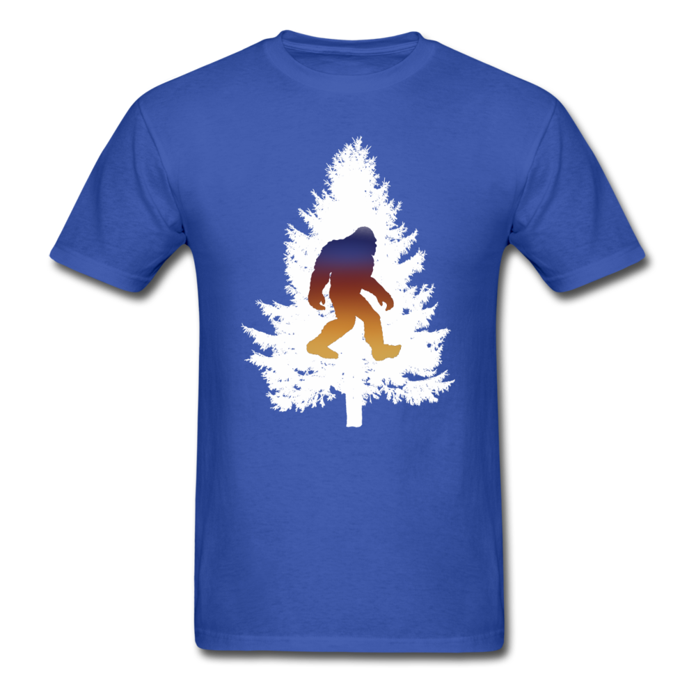 Big Foot - White Tree - Unisex Classic T-Shirt - royal blue