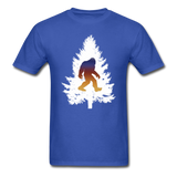 Big Foot - White Tree - Unisex Classic T-Shirt - royal blue