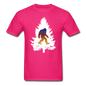 Big Foot - White Tree - Unisex Classic T-Shirt - fuchsia