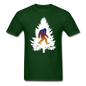 Big Foot - White Tree - Unisex Classic T-Shirt - forest green