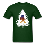 Big Foot - White Tree - Unisex Classic T-Shirt - forest green