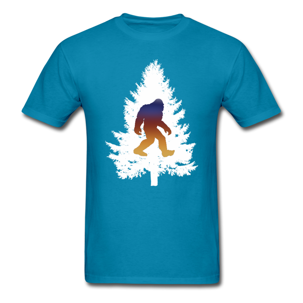 Big Foot - White Tree - Unisex Classic T-Shirt - turquoise