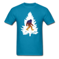 Big Foot - White Tree - Unisex Classic T-Shirt - turquoise