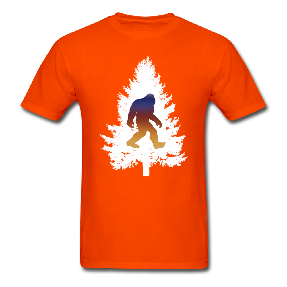 Big Foot - White Tree - Unisex Classic T-Shirt - orange