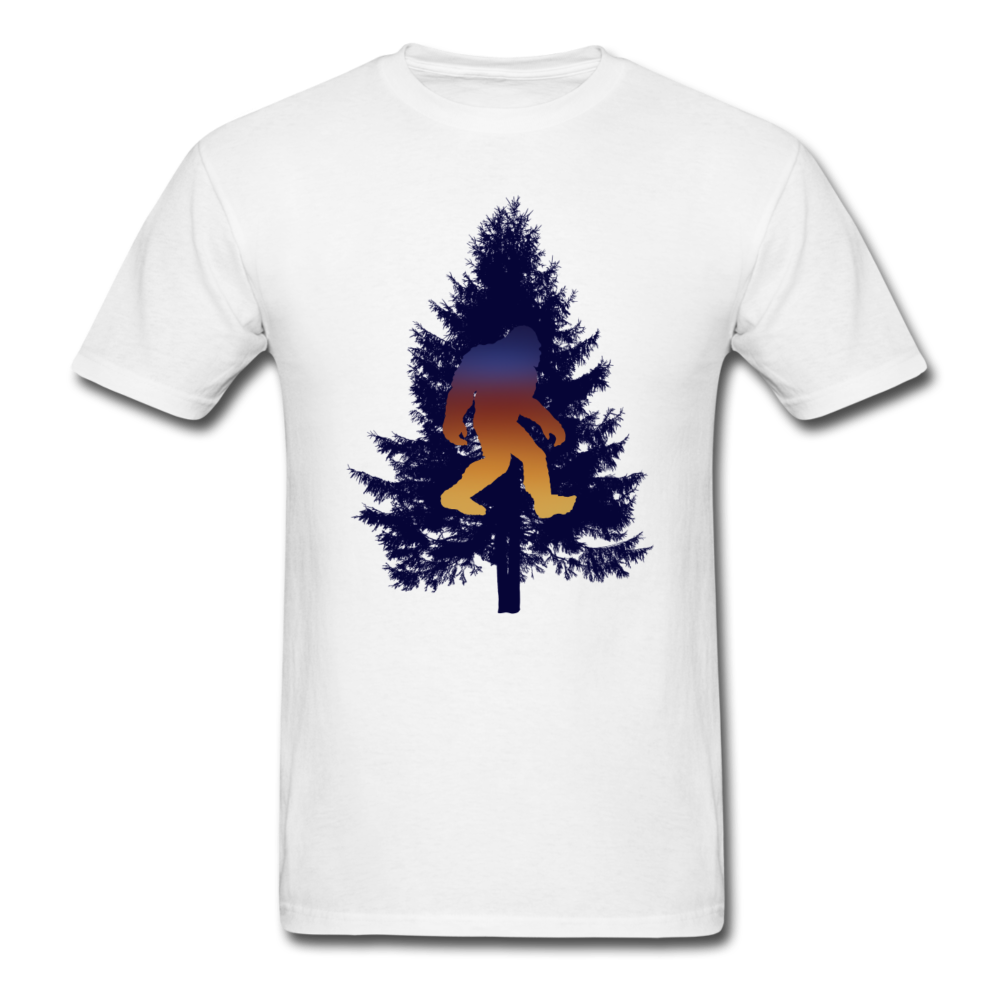 Big Foot - Black Tree - Unisex Classic T-Shirt - white