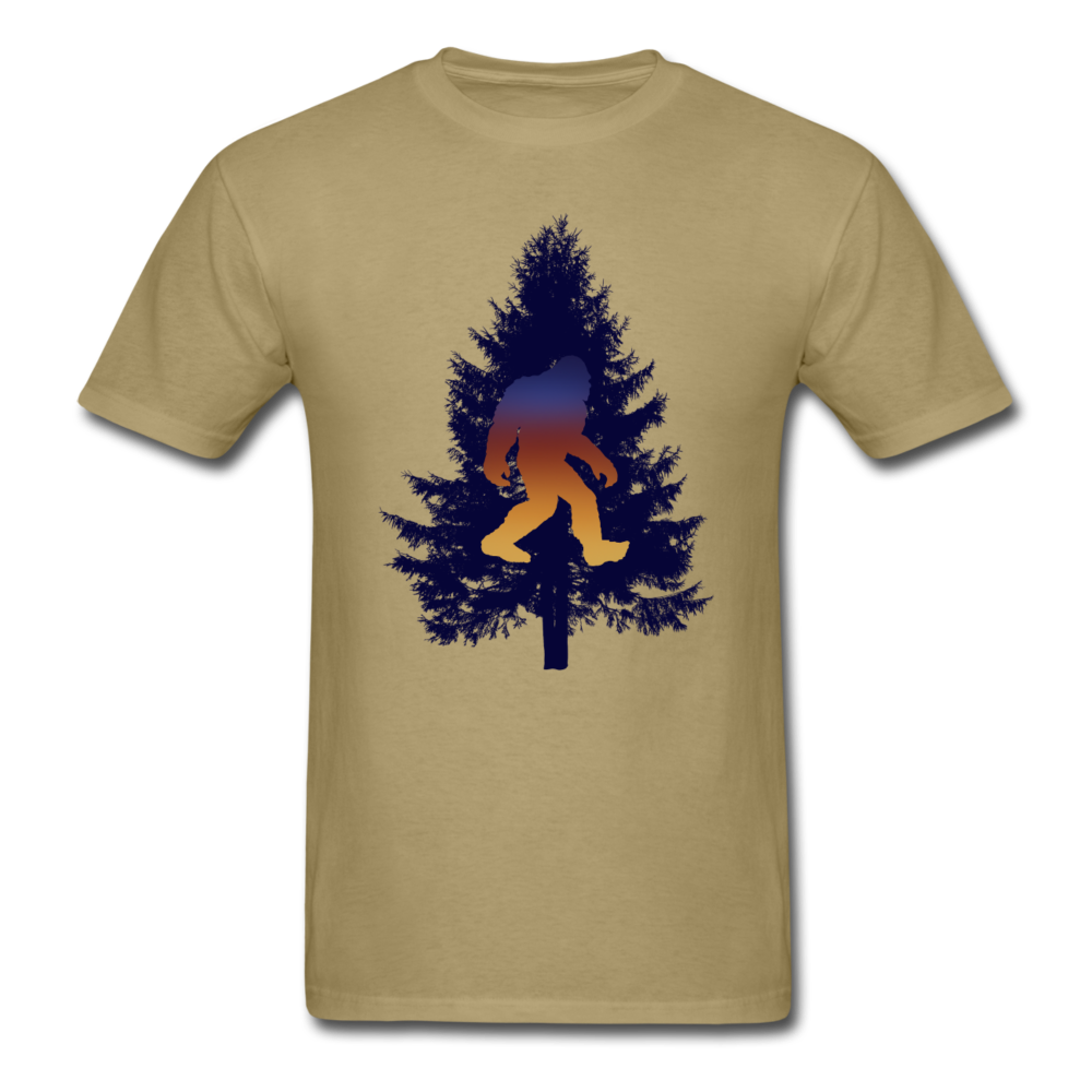 Big Foot - Black Tree - Unisex Classic T-Shirt - khaki