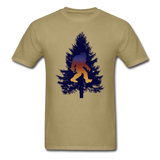 Big Foot - Black Tree - Unisex Classic T-Shirt - khaki