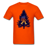 Big Foot - Black Tree - Unisex Classic T-Shirt - orange