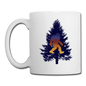 Big Foot - Black Tree - Coffee/Tea Mug - white