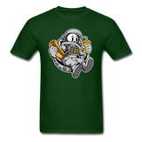 Astronaut And Hot Dog - Unisex Classic T-Shirt - forest green
