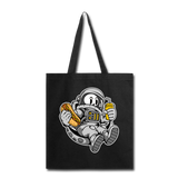 Astronaut And Hot Dog - Tote Bag - black