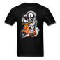 Astronaut Riding Scooter - Unisex Classic T-Shirt - black