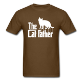 The Cat Father - White - Unisex Classic T-Shirt - brown
