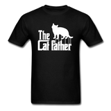 The Cat Father - White - Unisex Classic T-Shirt - black