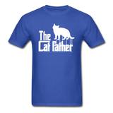 The Cat Father - White - Unisex Classic T-Shirt - royal blue