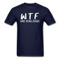 WTF - Wine Tasting Friends - White - Unisex Classic T-Shirt - navy