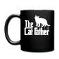 The Cat Father - White - Full Color Mug - black