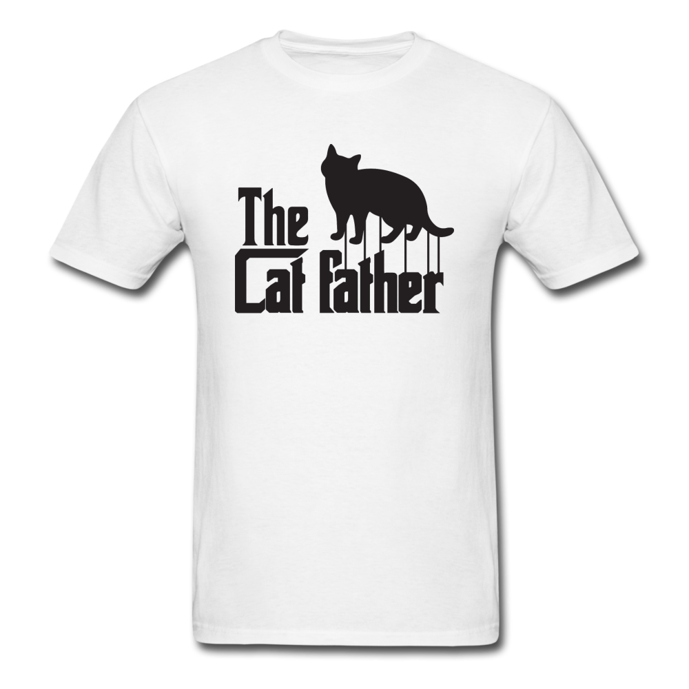 The Cat Father - Black - Unisex Classic T-Shirt - white