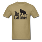 The Cat Father - Black - Unisex Classic T-Shirt - khaki