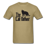 The Cat Father - Black - Unisex Classic T-Shirt - khaki