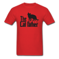 The Cat Father - Black - Unisex Classic T-Shirt - red