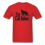 The Cat Father - Black - Unisex Classic T-Shirt - red