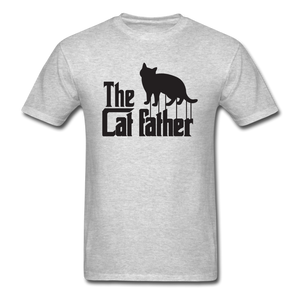 The Cat Father - Black - Unisex Classic T-Shirt - heather gray