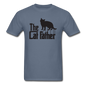 The Cat Father - Black - Unisex Classic T-Shirt - denim