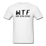 WTF - Wine Tasting Friends - Black - Unisex Classic T-Shirt - white
