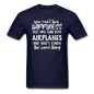 You Can Buy Airplanes - White - Unisex Classic T-Shirt - navy